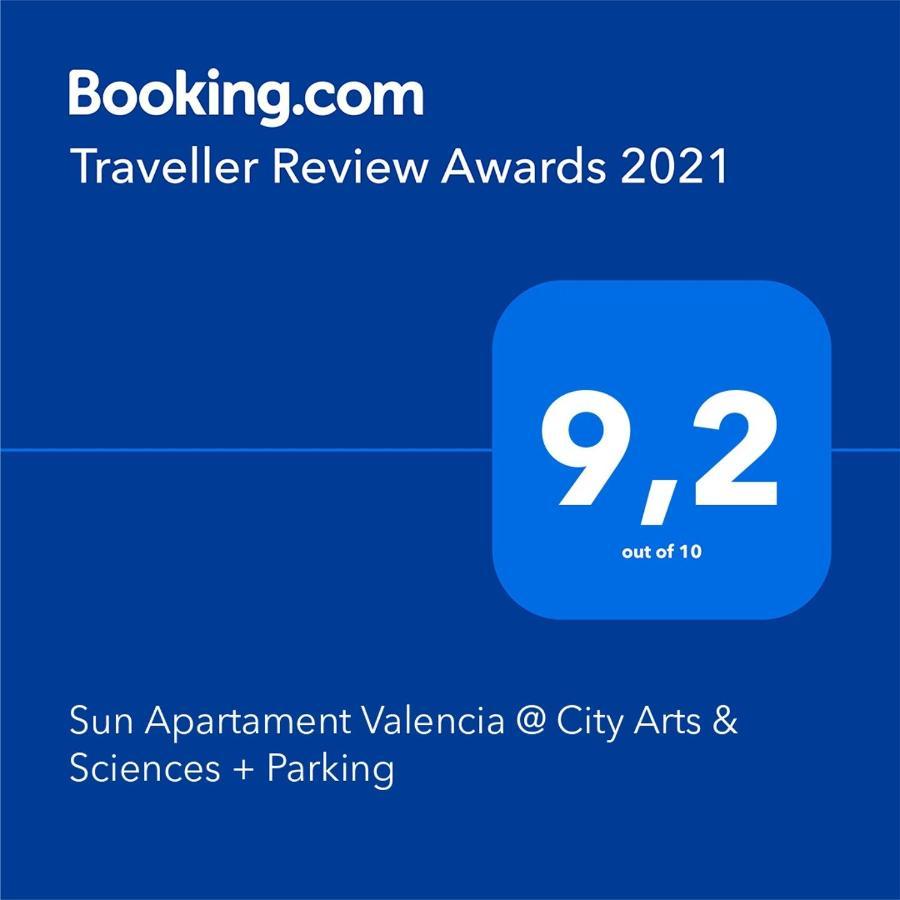 شقة Sun Apartament Valencia @ City Arts & Sciences + Parking المظهر الخارجي الصورة